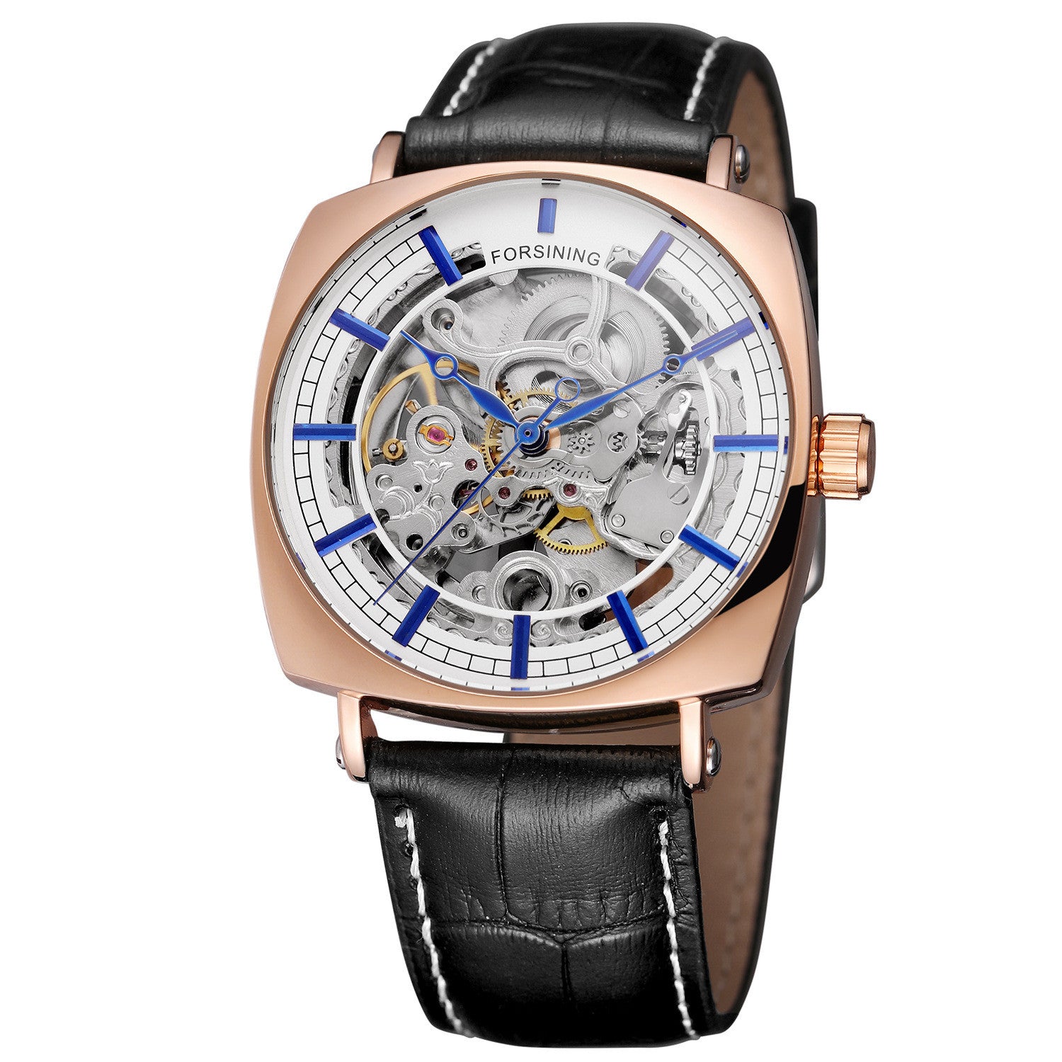 Forsining Leather Mechanical Watch