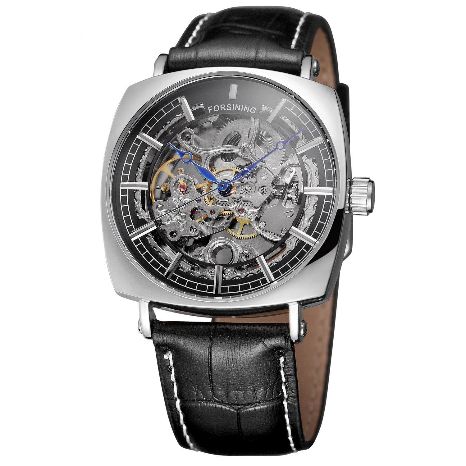 Forsining Leather Mechanical Watch