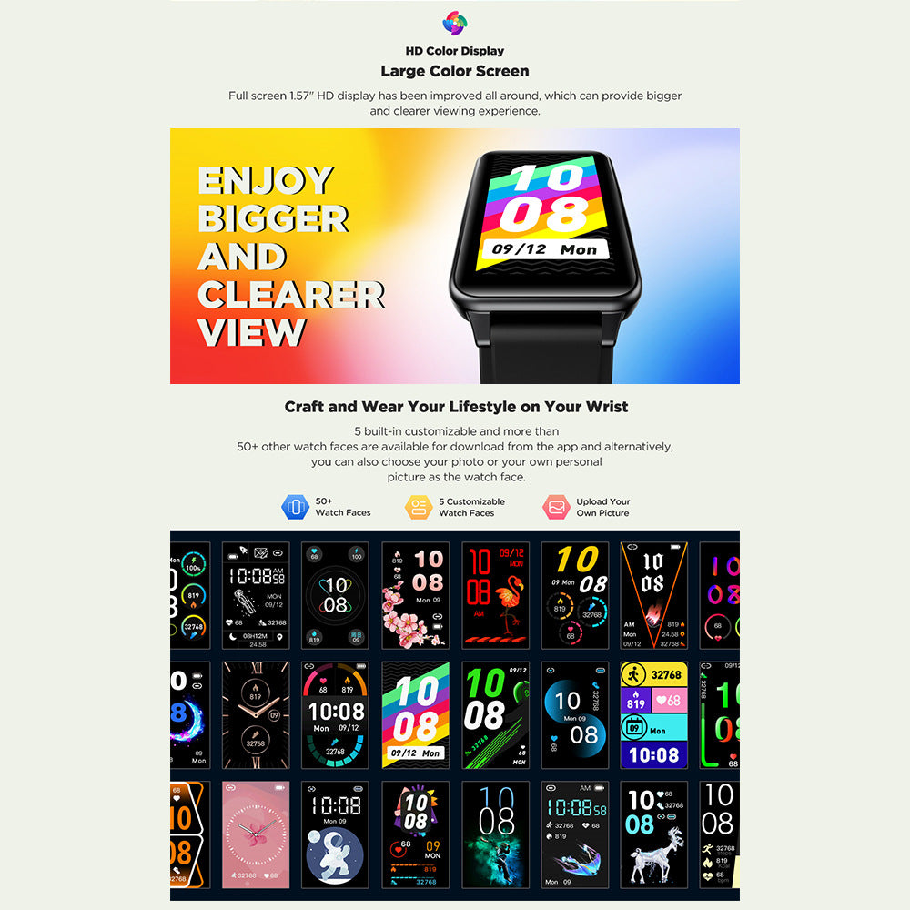 Heart Rate Monitoring Smart Watch