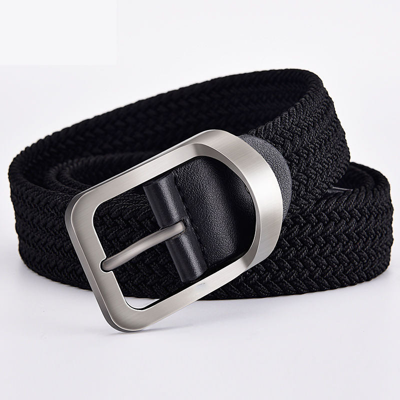 Casual Woven Canvas Belt