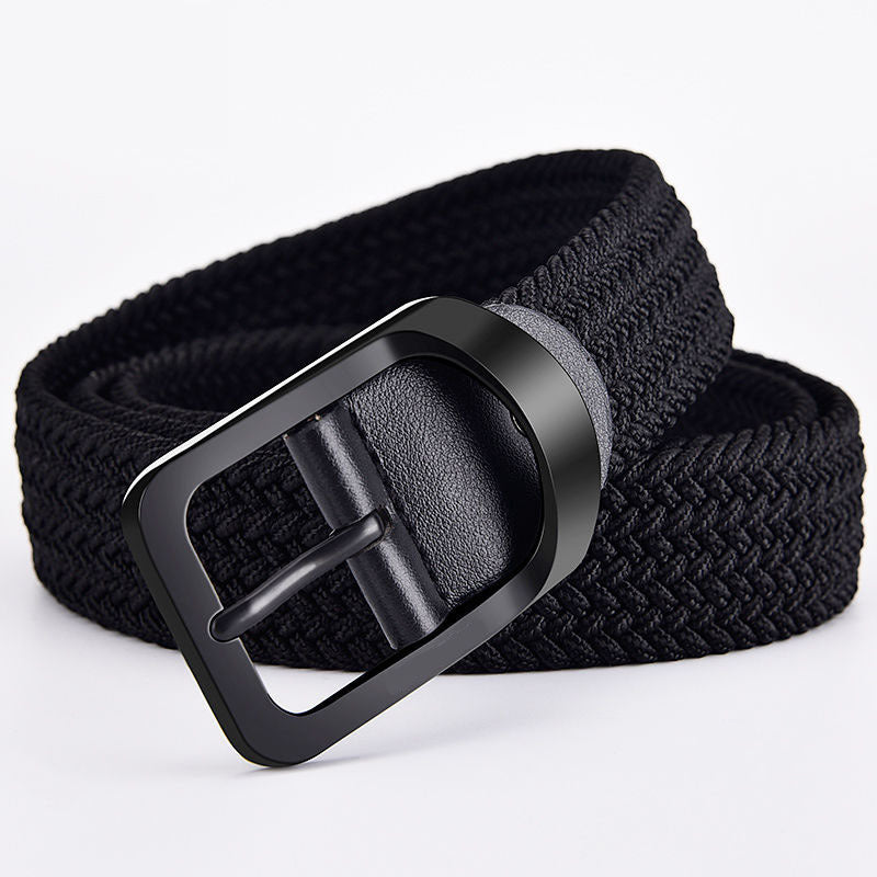 Casual Woven Canvas Belt