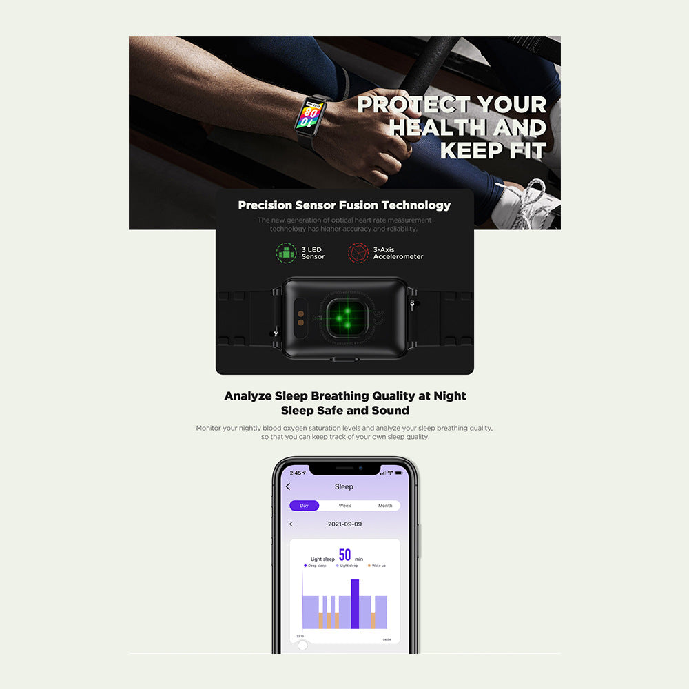 Heart Rate Monitoring Smart Watch