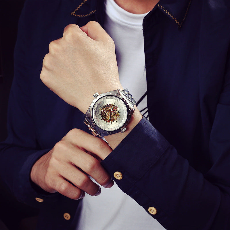 Hollow Automatic Mechanical Watch