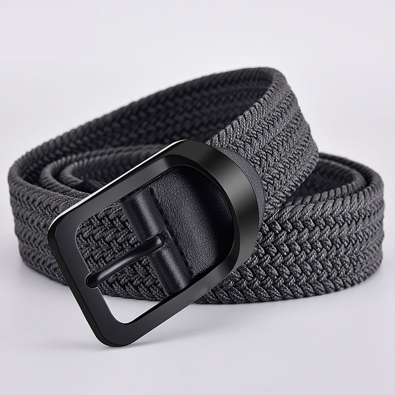 Casual Woven Canvas Belt