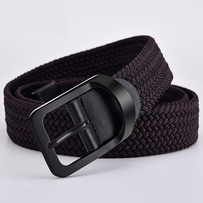 Casual Woven Canvas Belt