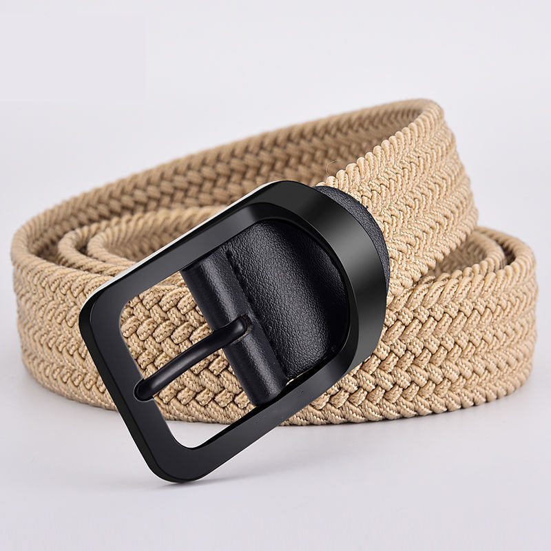 Casual Woven Canvas Belt