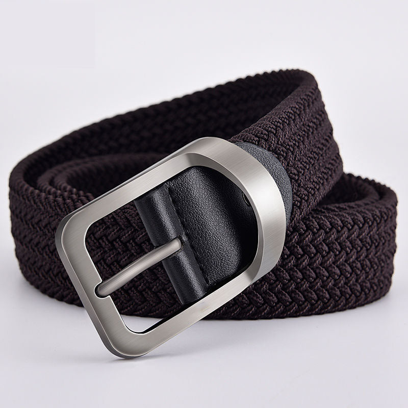 Casual Woven Canvas Belt